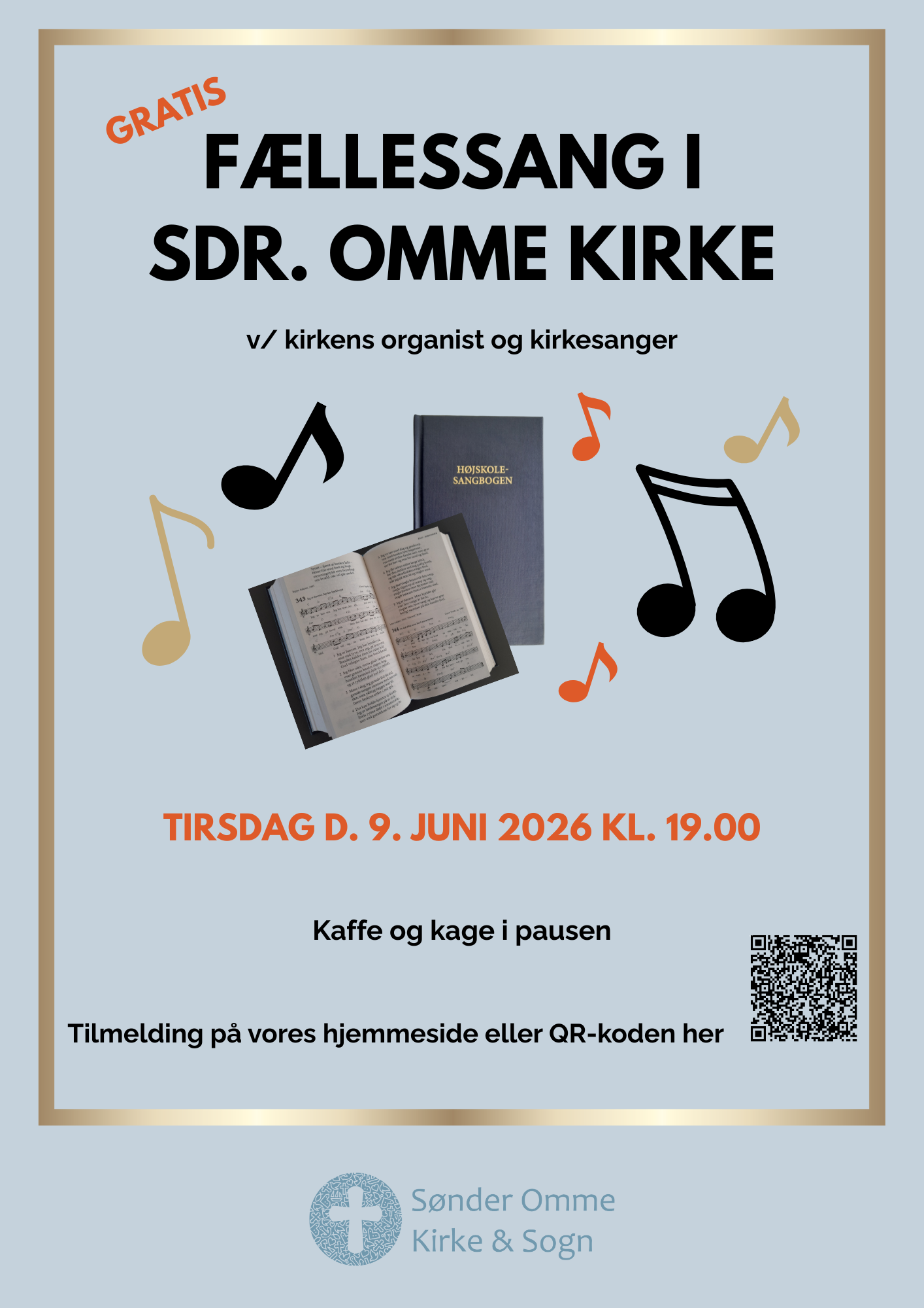 Information om Fællessang i kirken