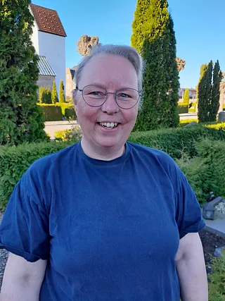 Billede af Graver Sandra Kusk Pedersen