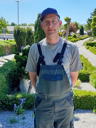 Billede af gravermedhjælper Rene Hollænder