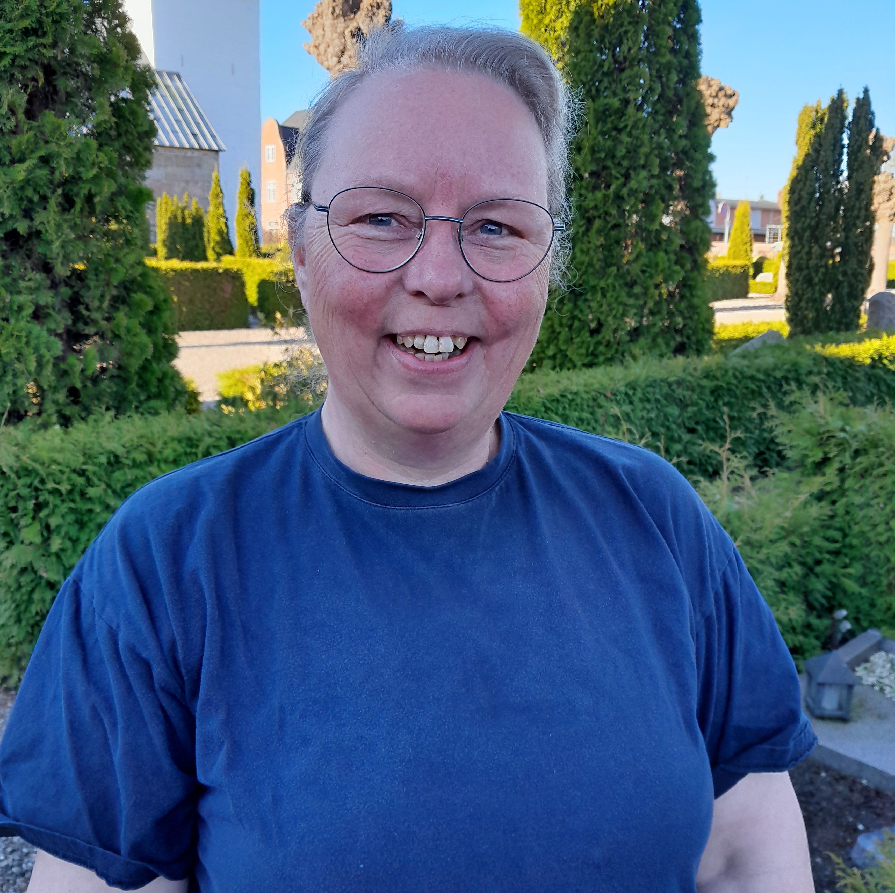 Billede af Graver Sandra Kusk Pedersen