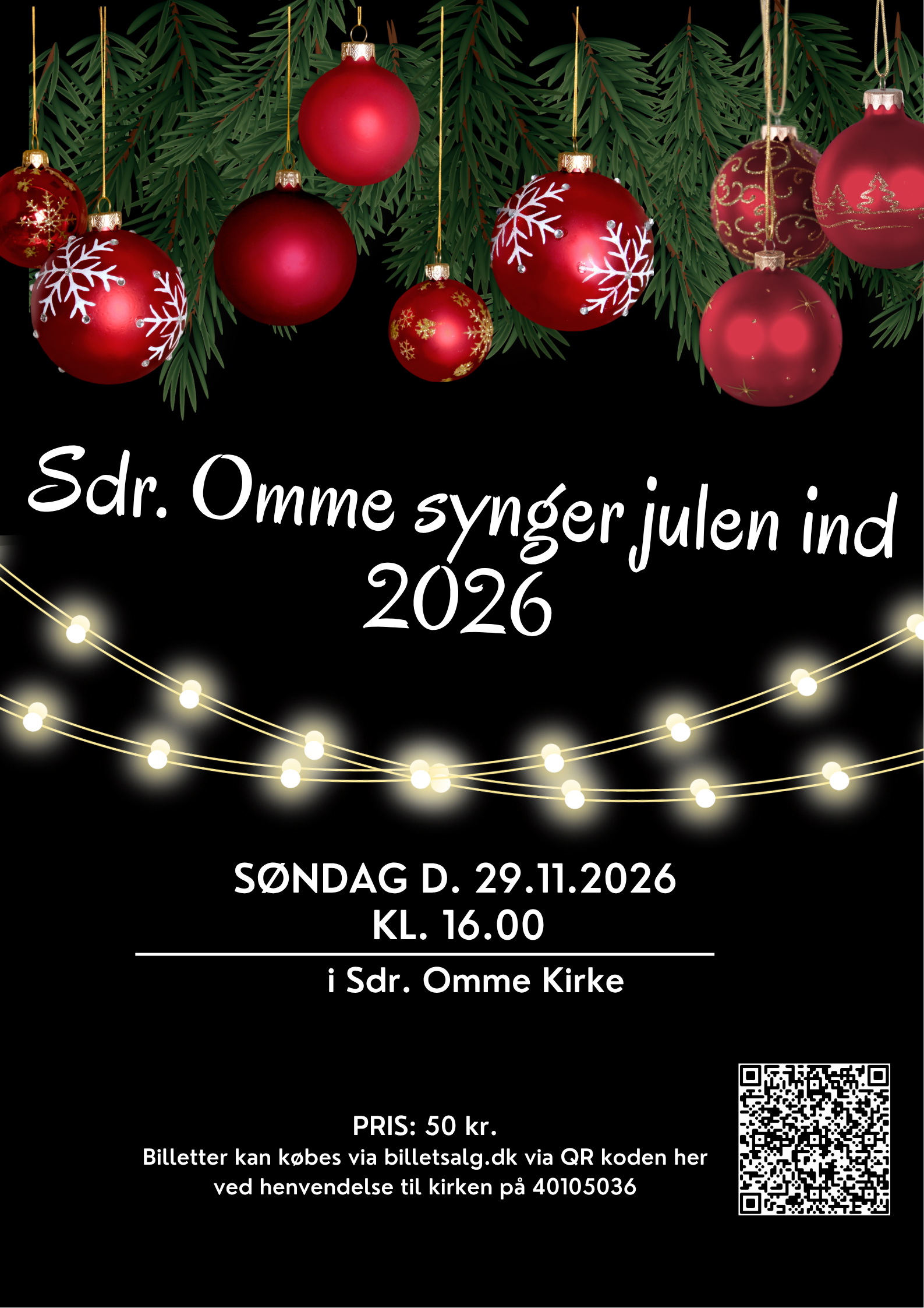Sdr. Omme synger julen ind 2026